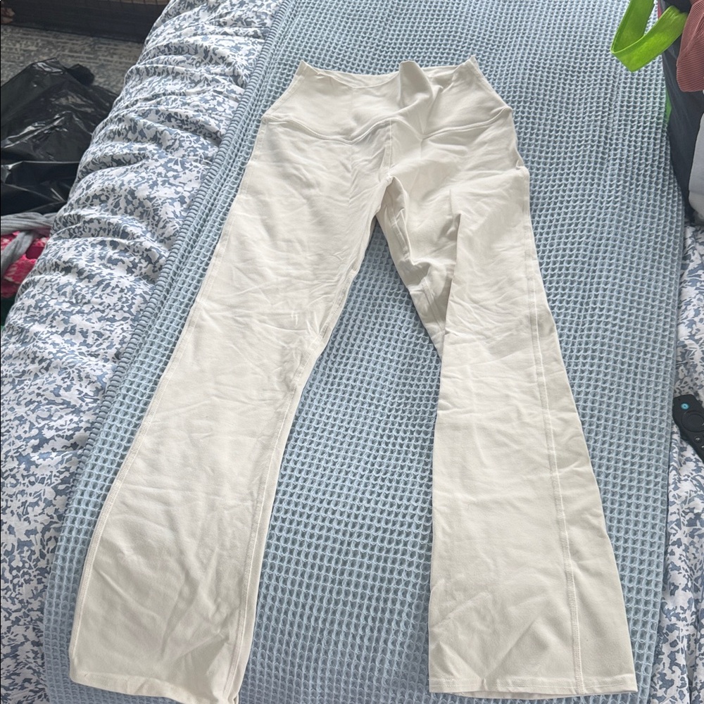 ALO Yoga Cream Boot Cut Pants